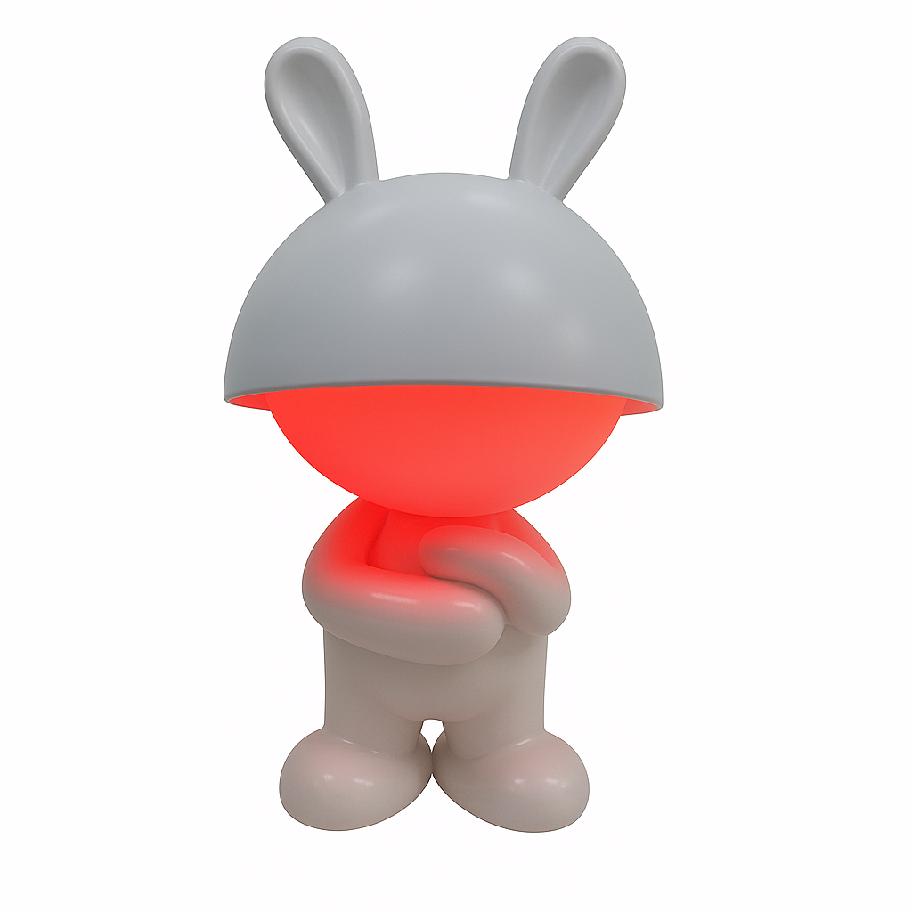 White Bunny – Rechargeable Night Light with White Noise