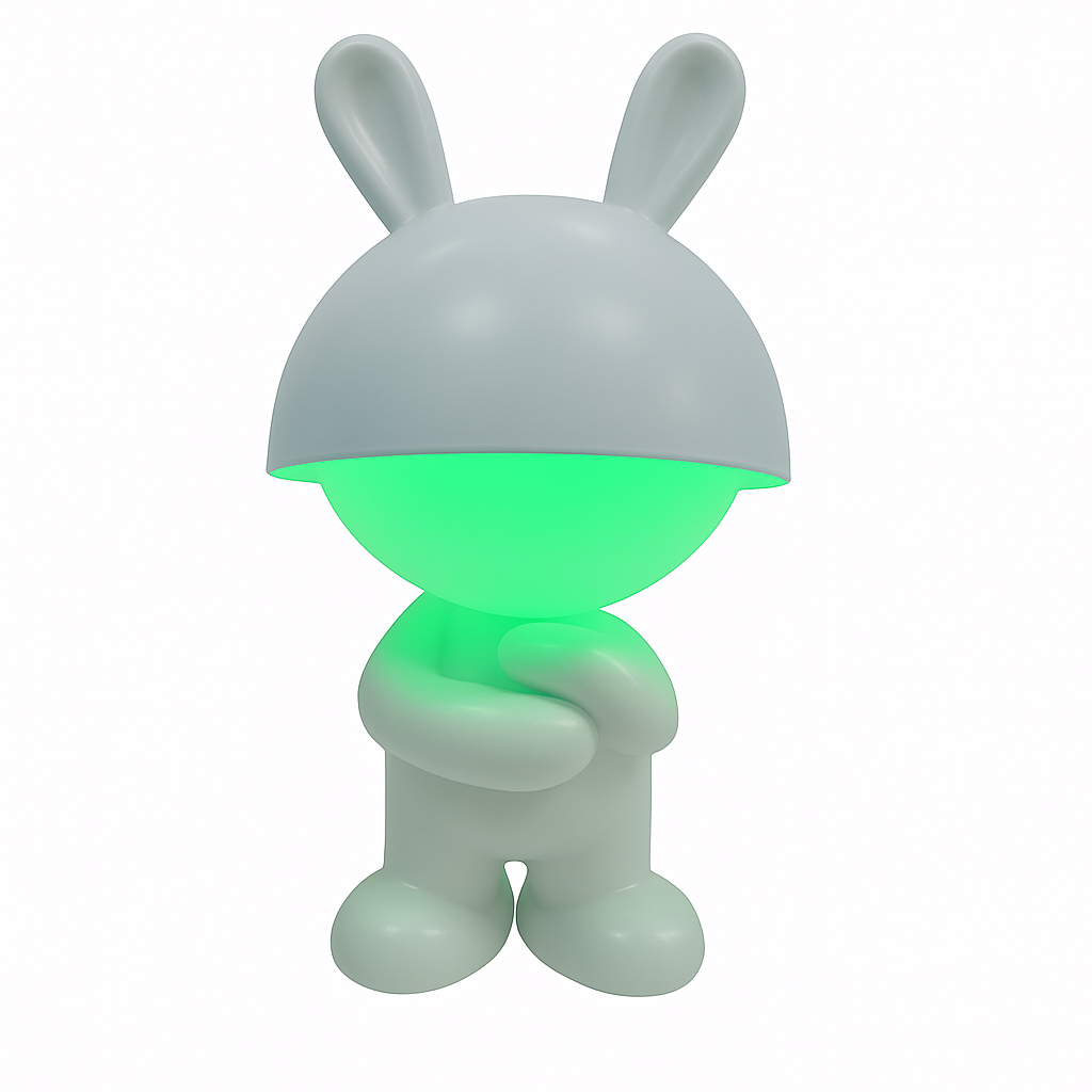 White Bunny – Rechargeable Night Light with White Noise