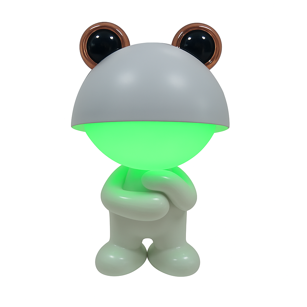 Copper Froggy – Rechargeable Night Light with White Noise (App-Free)
