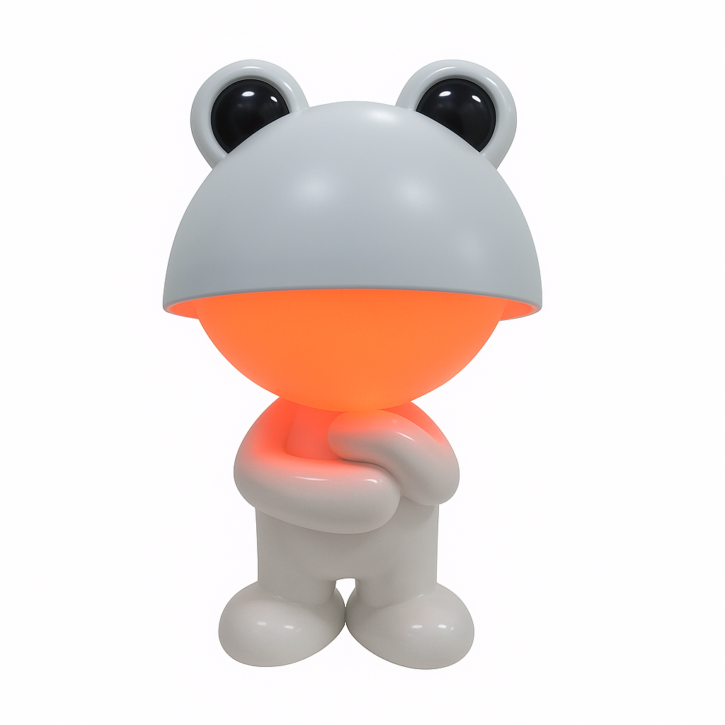 White Froggy – Rechargeable Night Light with White Noise (App-Free)