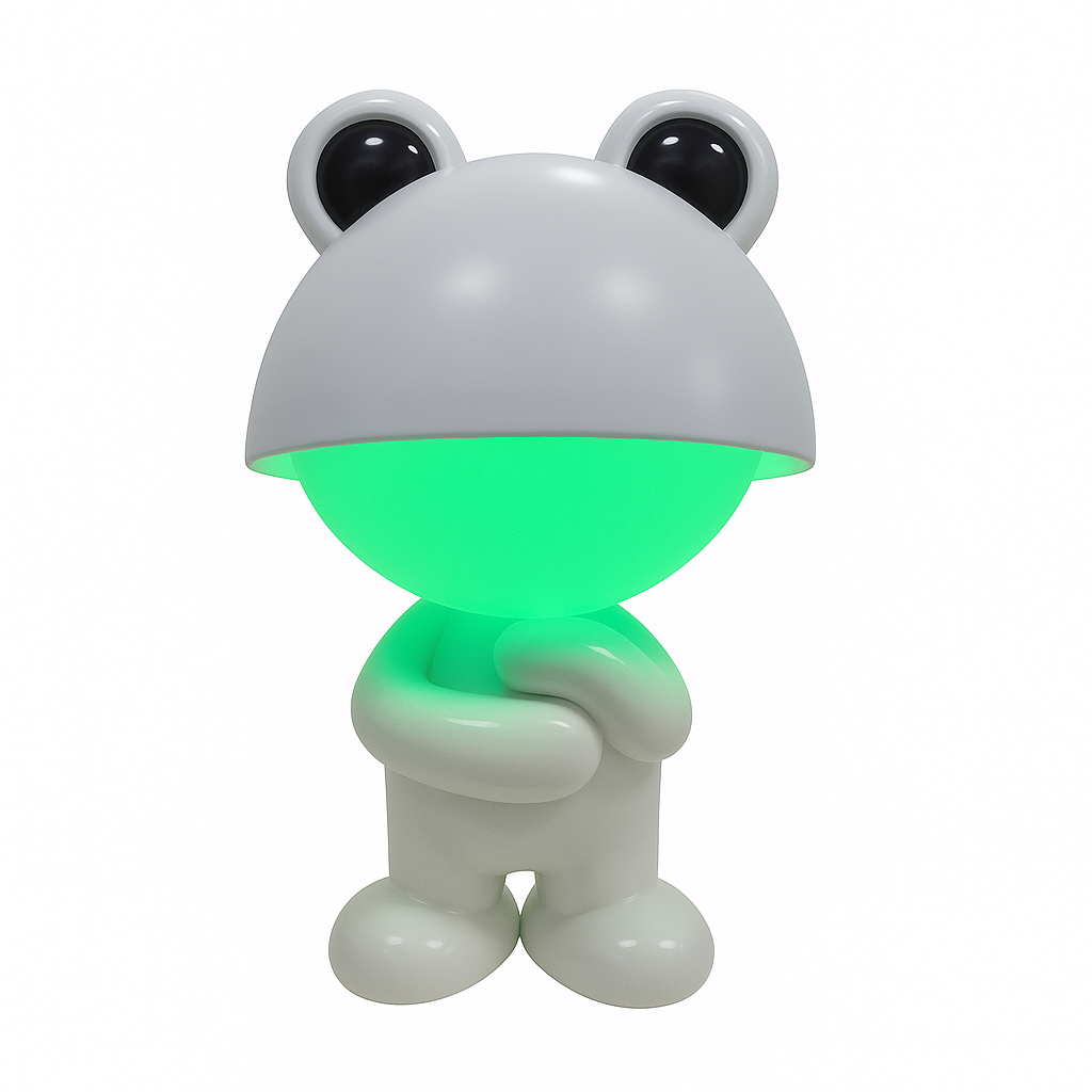 White Froggy – Rechargeable Night Light with White Noise (App-Free)
