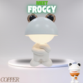 Copper Froggy – Rechargeable Night Light with White Noise (App-Free)