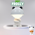 White Froggy – Rechargeable Night Light with White Noise (App-Free)